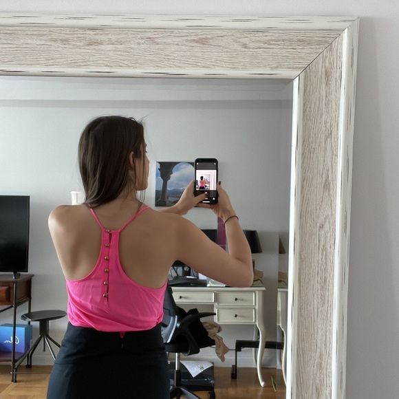 Amanda Uprichard Hot pink tank - small - Picture 2 of 4